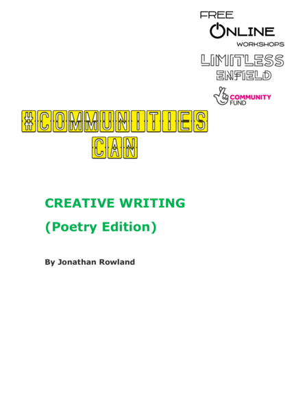 Writing Composition Creative Writing Poetry Edition